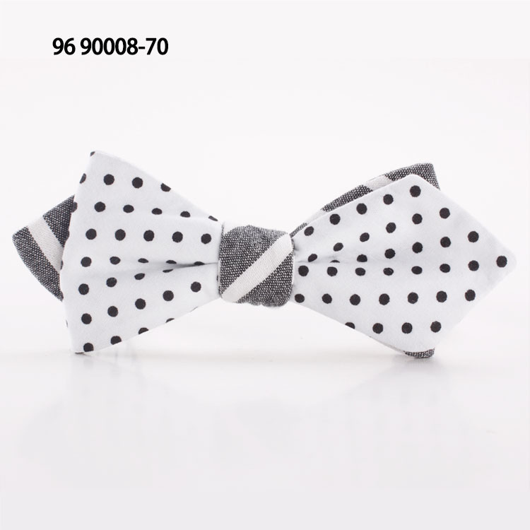 Bow ties diamonds style cotton wedding casual mens bow