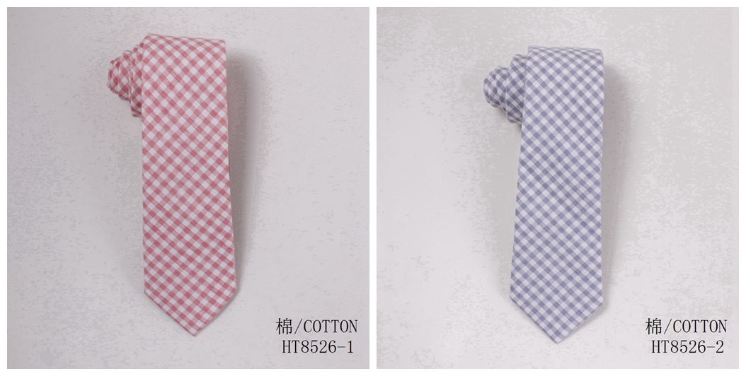 Custom plain color and flowers student necktie