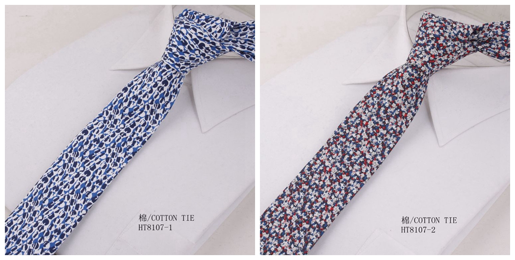 Custom fashion cotton flowers create your own tie