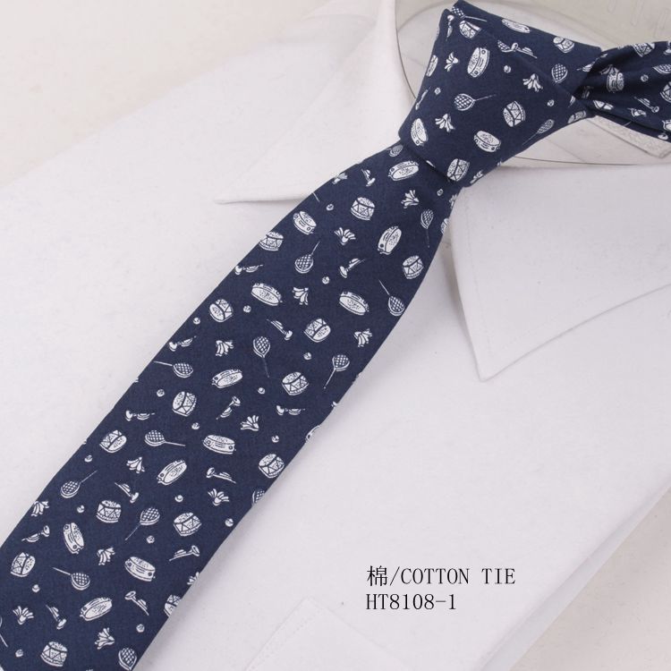 Custom fashion cotton flowers create your own tie