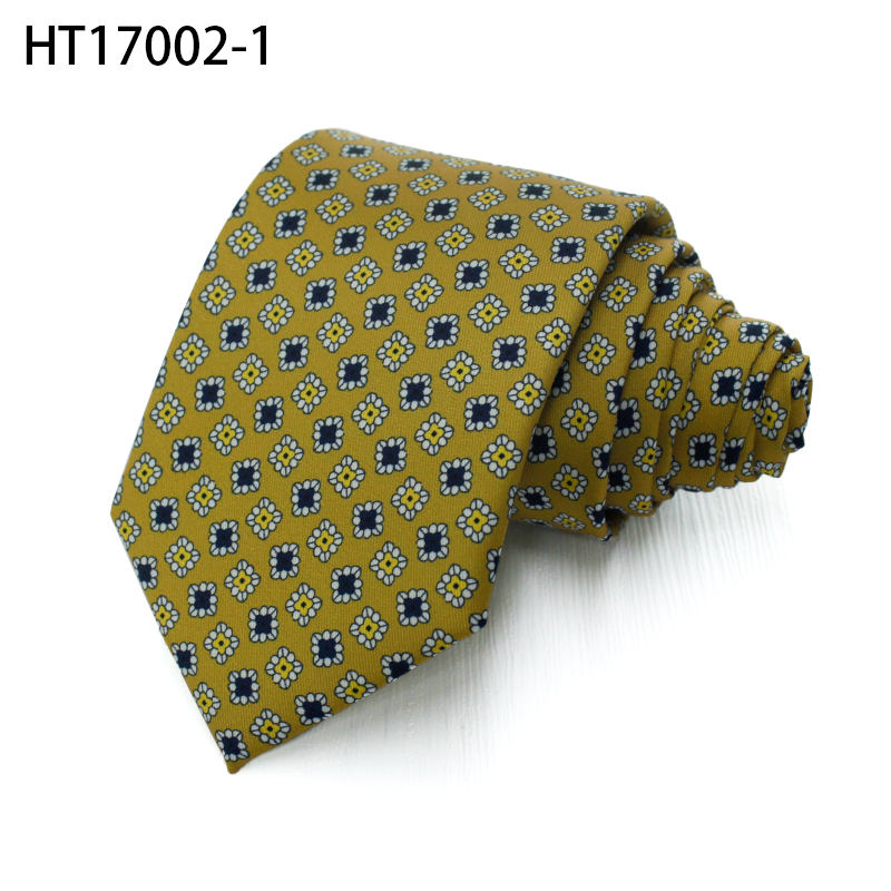 Polyester business mens new printed design men ties