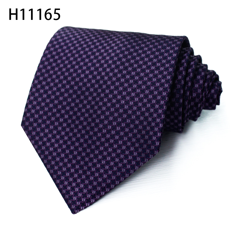 Fashion Neck Ties For Men Business Flowers Style Polyester Woven