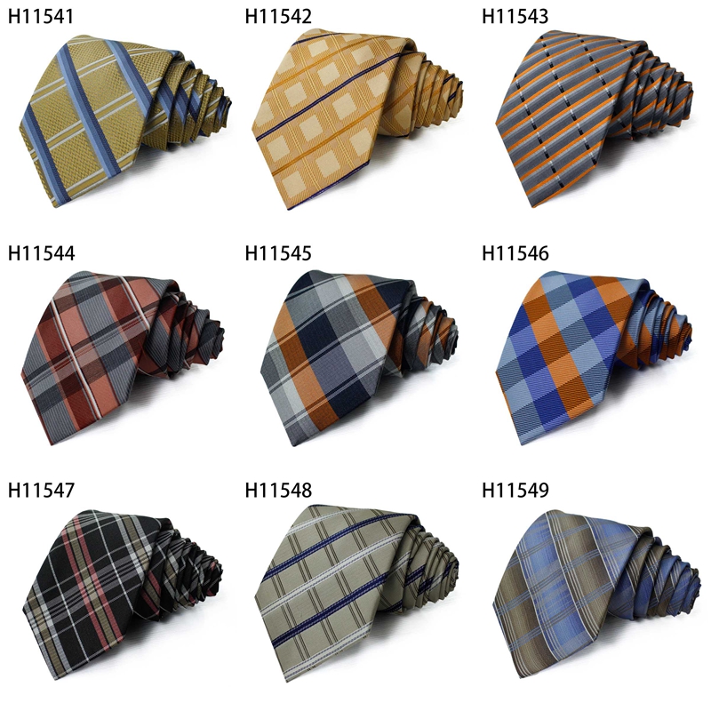 Woven silk mens tie custom stripe designs luxury