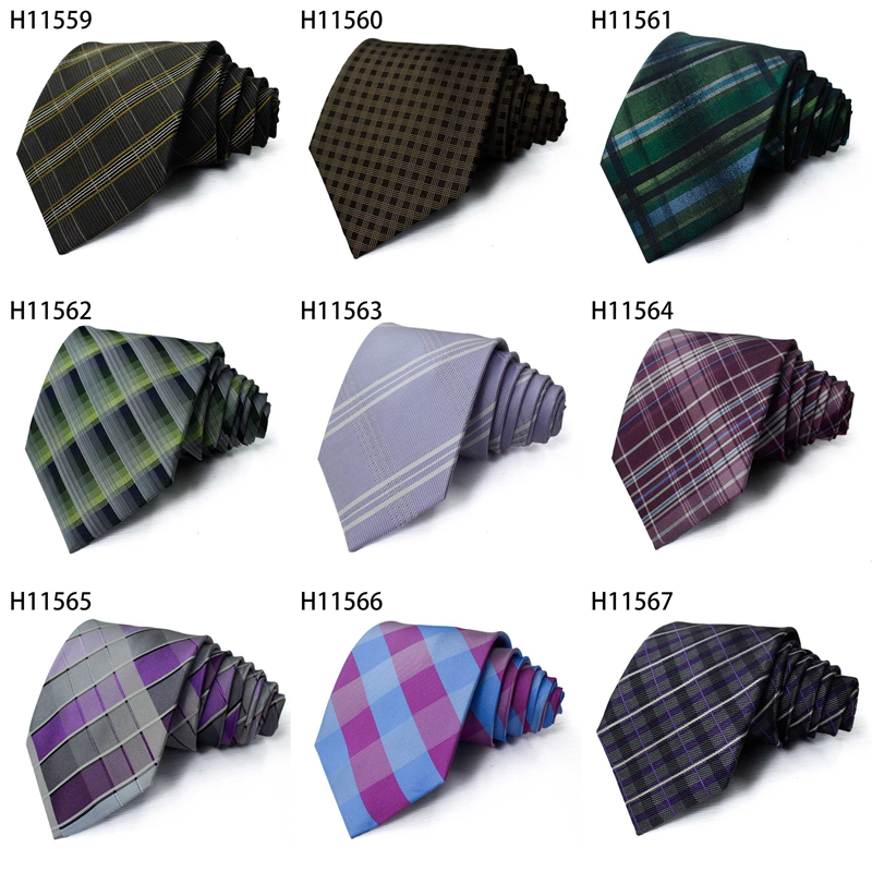 Woven silk mens tie custom stripe designs luxury