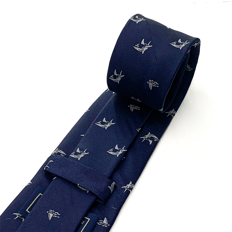 Custom mens fashion casual novelty neckties woven polyester