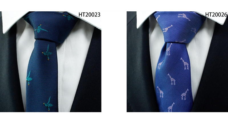 Polyester novelty neckties custom design style