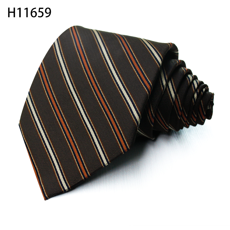 Business Man New Trend Tie Style Silk Woven Neckties Luxury Hot Cravat