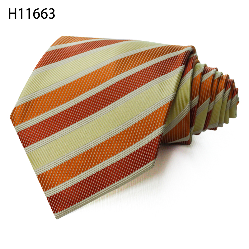 Business Man New Trend Tie Style Silk Woven Neckties Luxury Hot Cravat