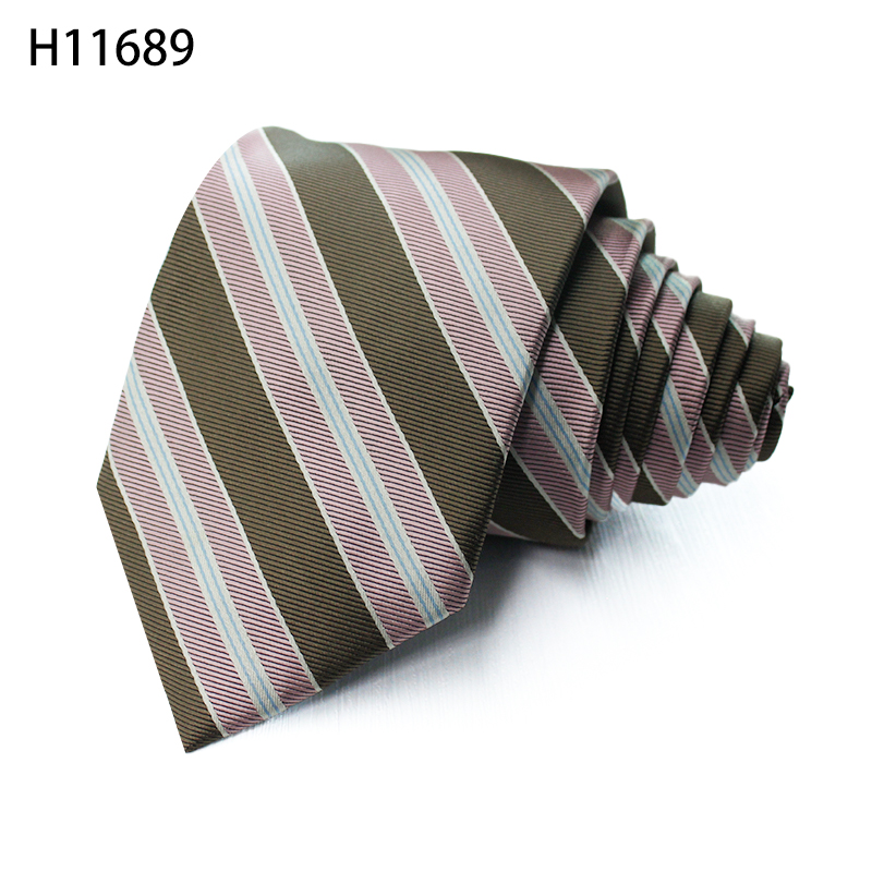 Mens stripe silk mens tie manufacturer woven tie