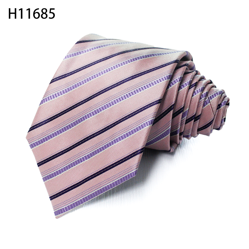 Mens stripe silk mens tie manufacturer woven tie