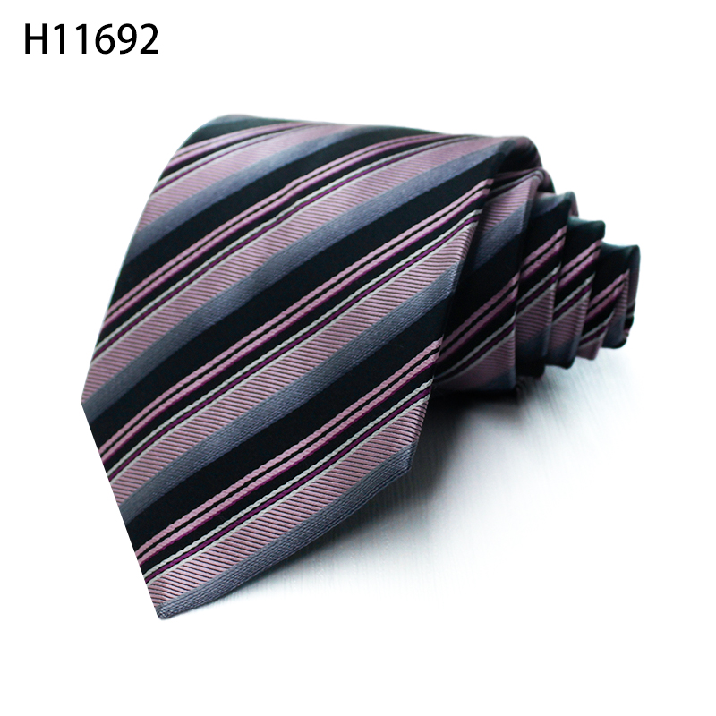 Mens stripe silk mens tie manufacturer woven tie