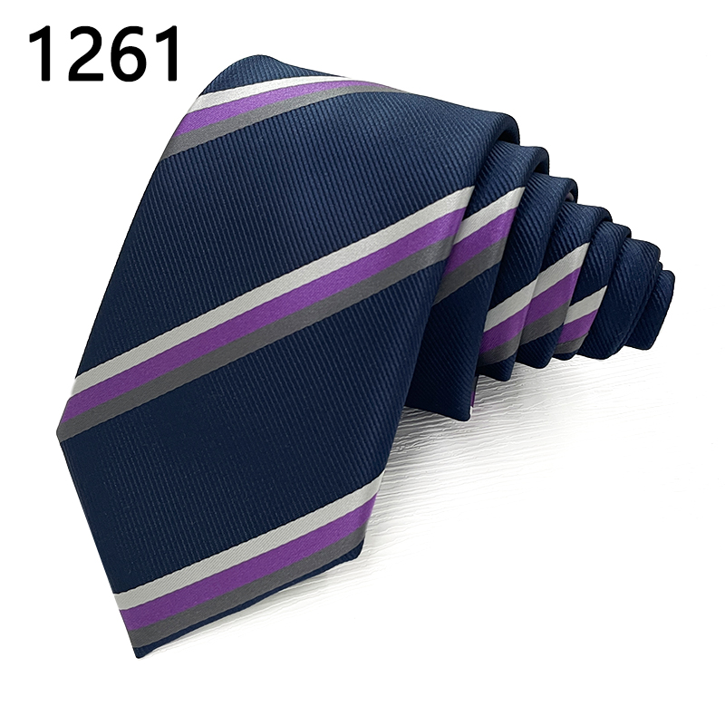 White stripe business slim wholesale ties in stock cheap price