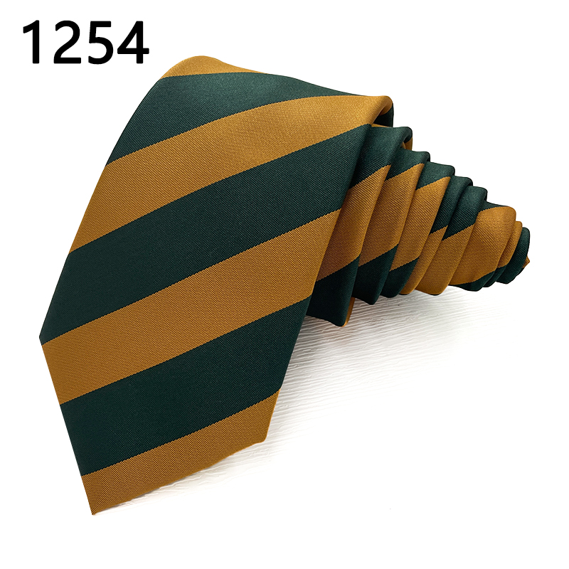 Red green stripe fashion skinny fashion neckties classic business