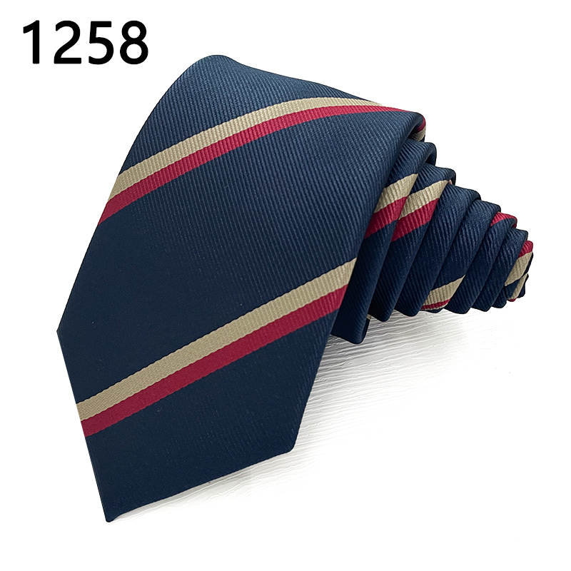 Red green stripe fashion skinny fashion neckties classic business