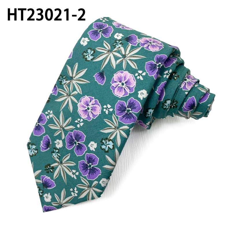 Pink floral skinny spring custom neckties