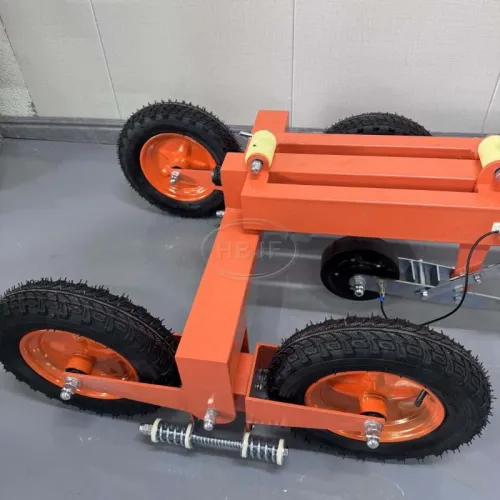 Восьмиколесный прибор для определения плоскостности