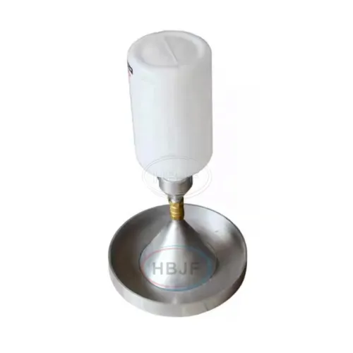 Apparato a cono per la densità della sabbia