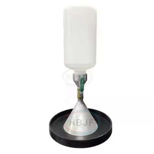 Apparato a cono per la densità della sabbia