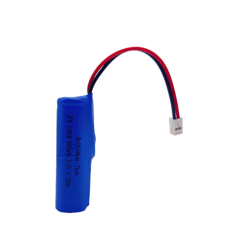 Batteria LiFePO4 a bassa autoscarica 14500 600mAh Fabbrica di alimentazione di backup
