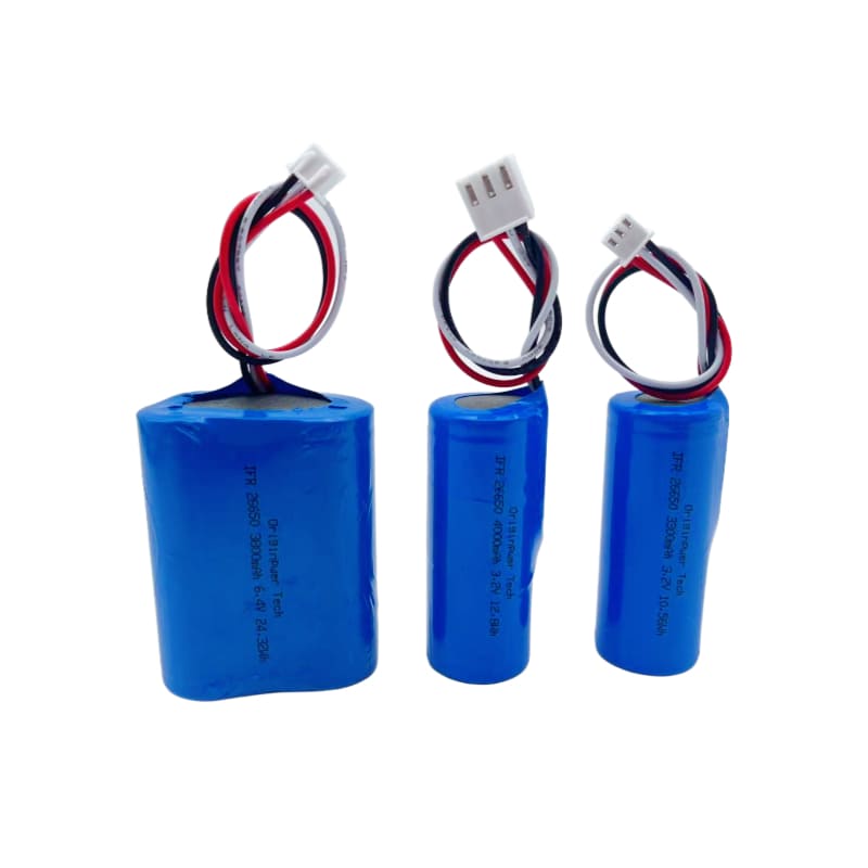 Produttore di batterie LiFePO4 26650 | 3300mAh-4000mAh ad alta capacità e prestazioni alle alte temperature