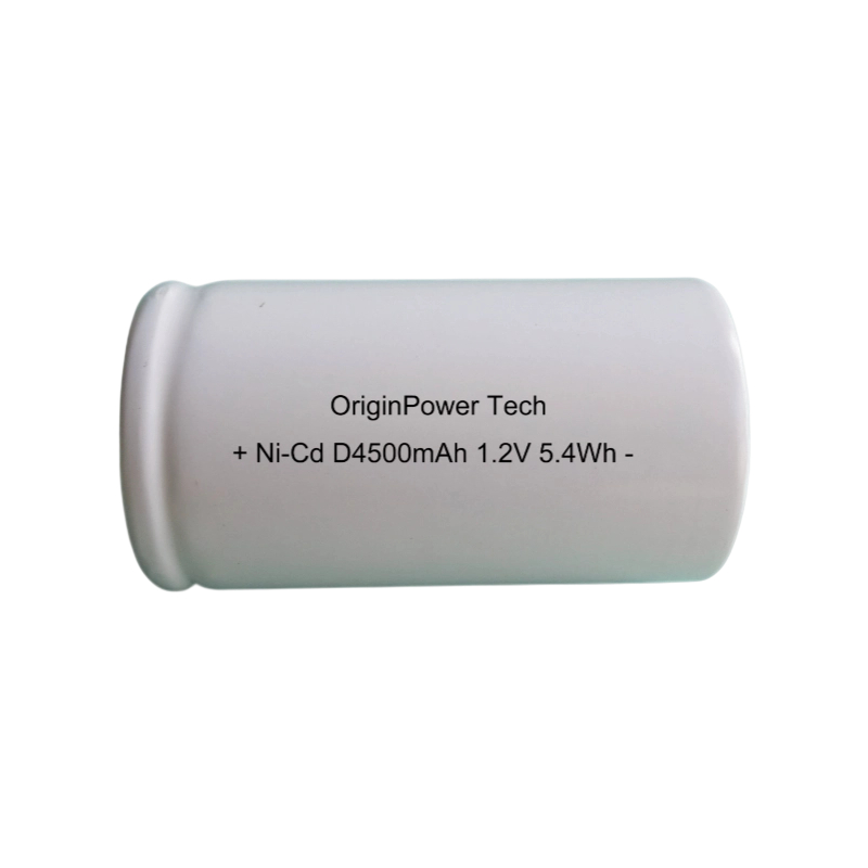 Batteria Ni-Cd dimensione D per backup di emergenza | Ricaricabile da 4000-5000 mAh con lunga durata
