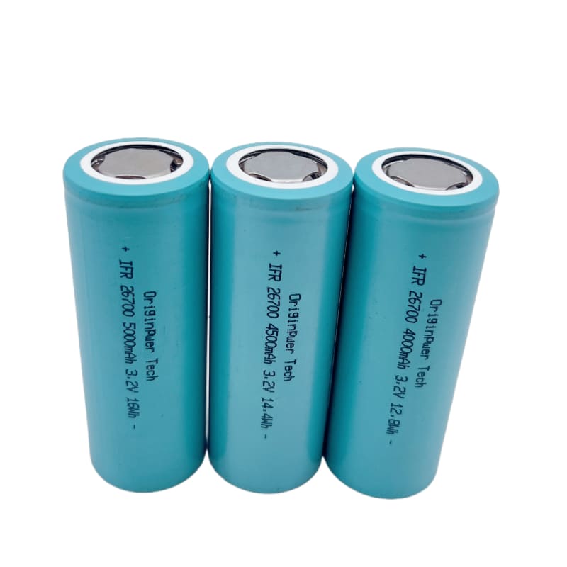 Fabbrica di batterie al litio ferro fosfato 26700 | 4000-5000 mAh con elevata sicurezza e lunga durata