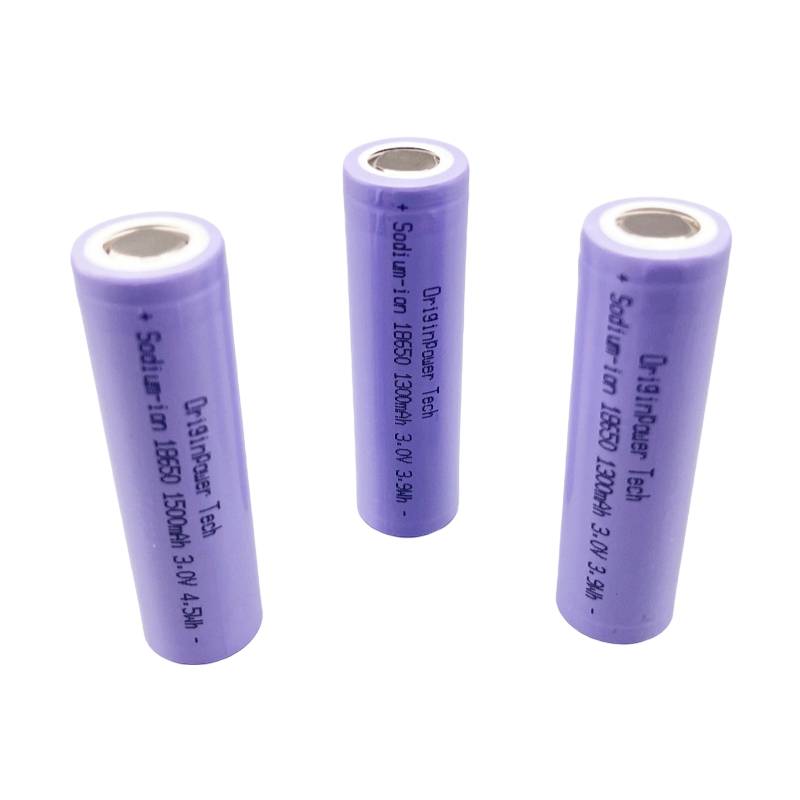 Batteria di backup 18650 agli ioni di sodio 1300 mAh 3,0 V | Conservazione sicura a 0 V e lunga durata