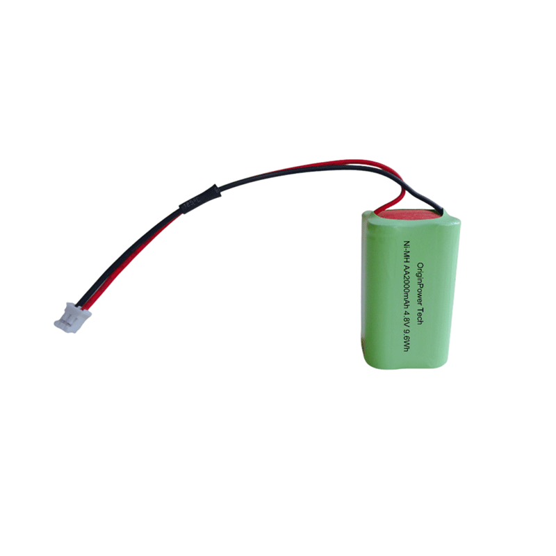 Tipo T da 55 ℃ Buone prestazioni a bassa e alta temperatura per batteria Ni-MH AA2000mAh 4,8 V