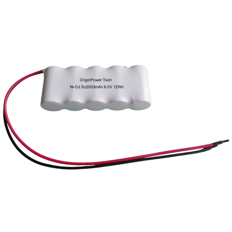 Batteria al nichel-cadmio SC | 1200mAh,1500mAh,1600mAh,1800mAh, 2000mAh Diretti in fabbrica con prezzo competitivo