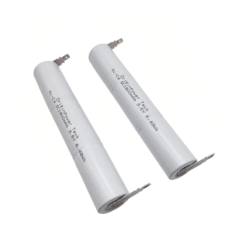 Batteria al nichel-cadmio SC | 1200mAh,1500mAh,1600mAh,1800mAh, 2000mAh Diretti in fabbrica con prezzo competitivo