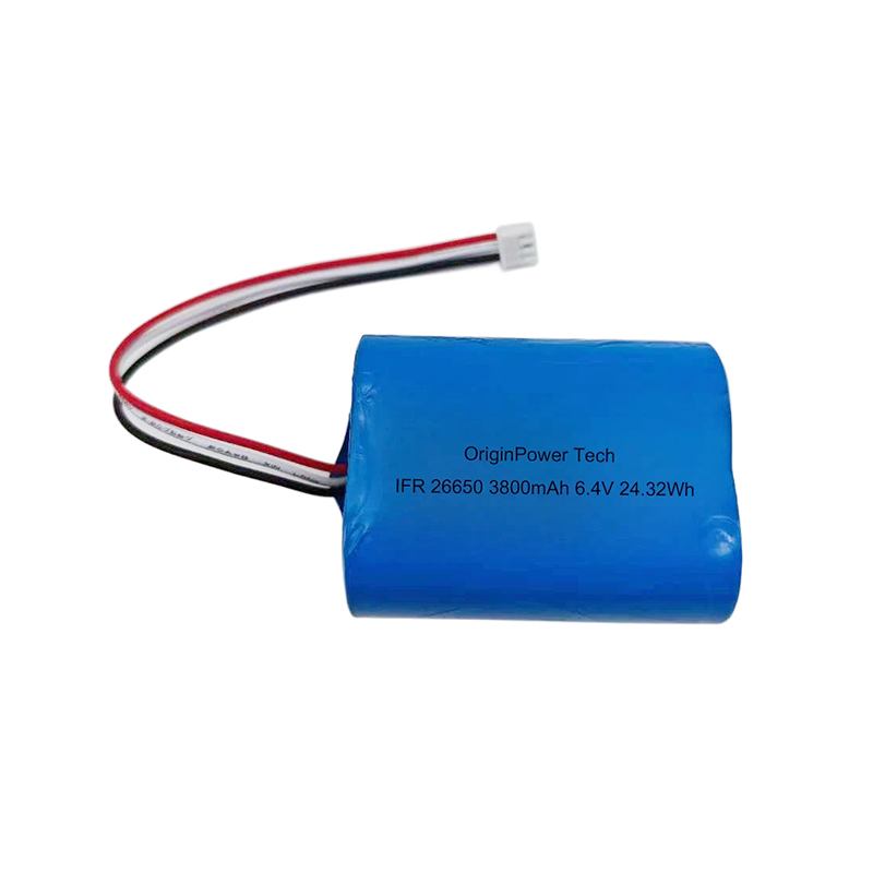 Resistenza alle alte temperature, ecologica per Lifepo4 26650 3800mah 6.4v