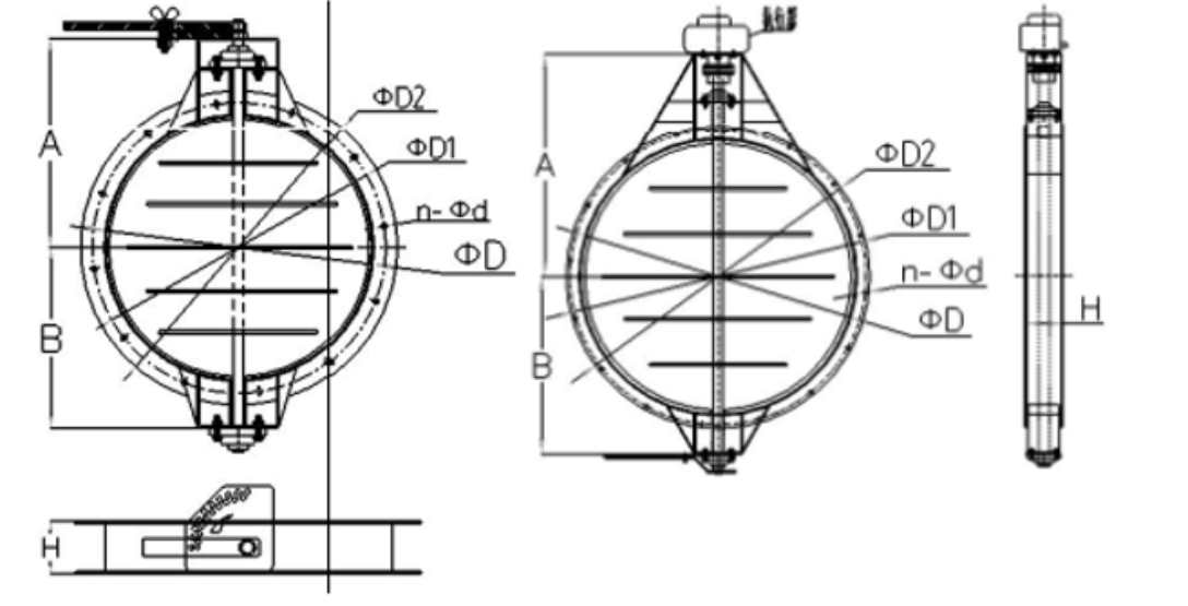 Electric Damper Valve| Industrial Air Flow Control Damper