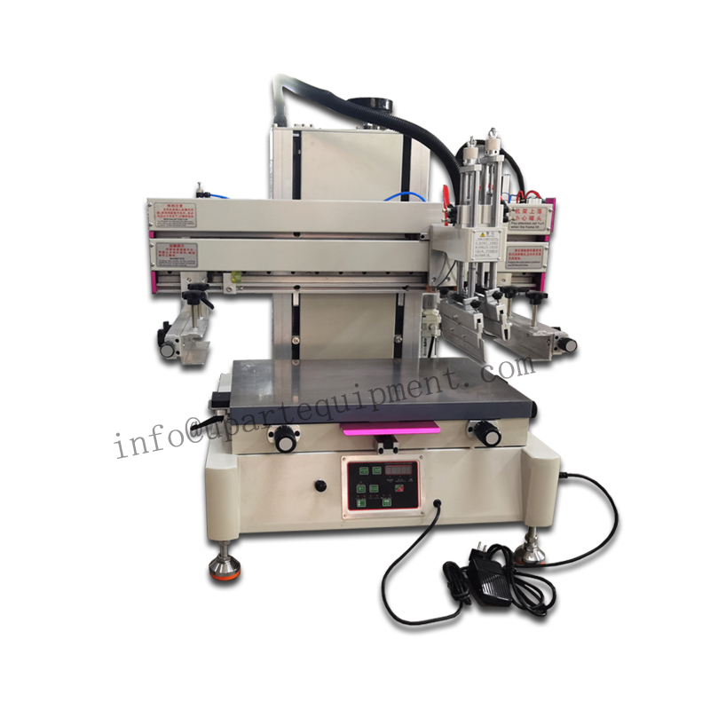 tabletop flatbed silk screen printer, tabletop screen printing machine