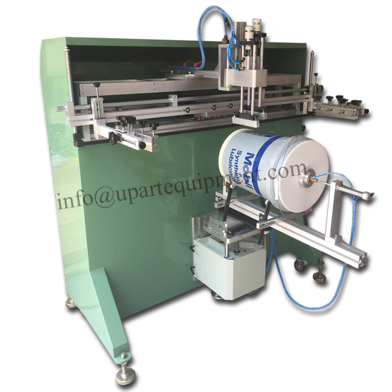 Silk Screen Printing Machine For Plastic Bucket,Bucket Screen Printer