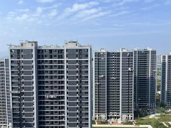 Perumahan penempatan semula kampung Sanlian, Jinhua, Zhejiang