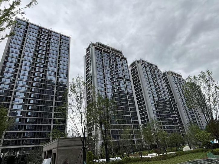 Perumahan penempatan semula kampung Sanlian, Jinhua, Zhejiang