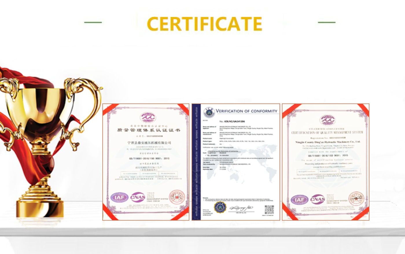 0.75L Carbon Steel Hydraulic Diaphragm Accumulator All Volume