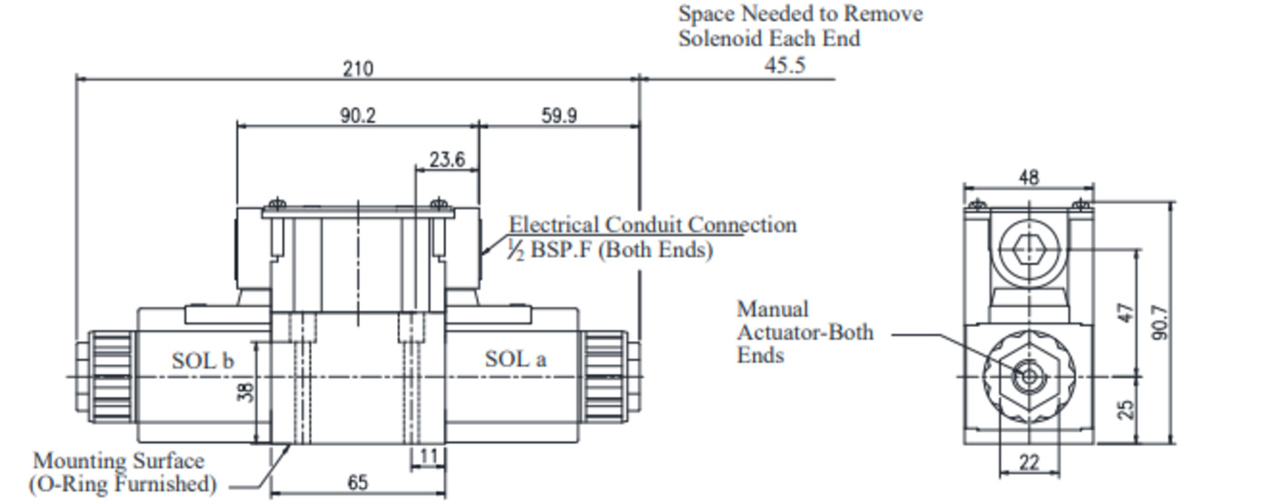 Industrial Hydraulic Solenoid High Pressure DSG-01 Series Solenoid Directional Valve for Construction Machinery Parts