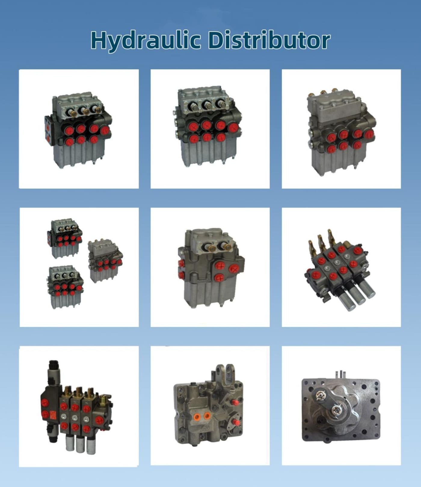 MPC70.4 Series Segmented Hydraulic Distributor for MTZ Tractor