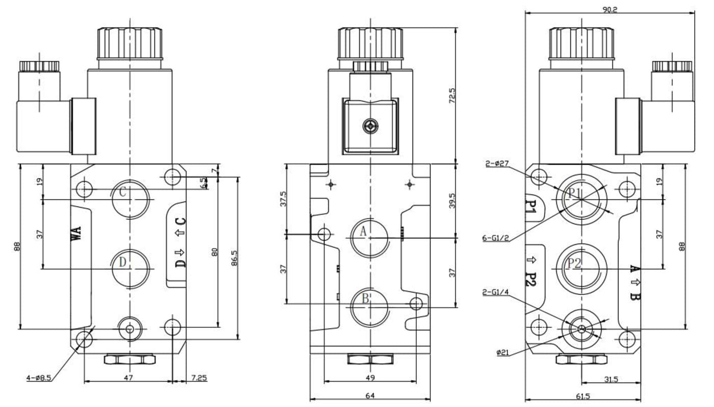 SVV Solenoid Directional Control Valve Versatile Solution for Enhanced Hydraulic System Efficiency