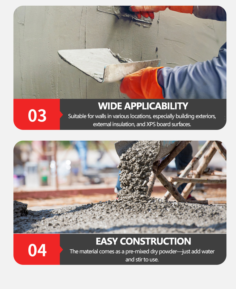 FATSO® Exterior Wall Insulation Bonding Mortar