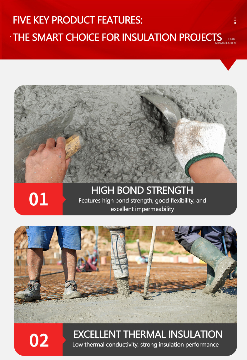 FATSO® Exterior Wall Insulation Bonding Mortar