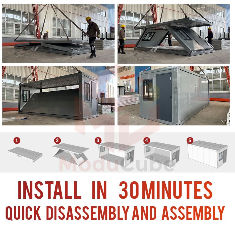 folding container house,foldable container house
