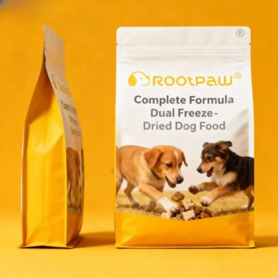 Gefriergetrocknetes, doppelt gemischtes Protein-Hundefutter