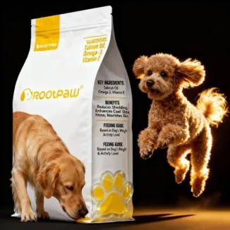 Kornfrit hårpleje til hundemad