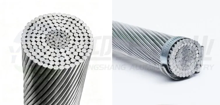 Conduttore in alluminio rinforzato in acciaio