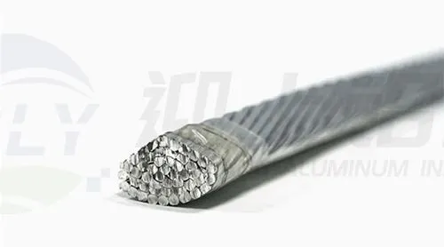 Fan Shaped Aluminum Alloy Stranded Wire
