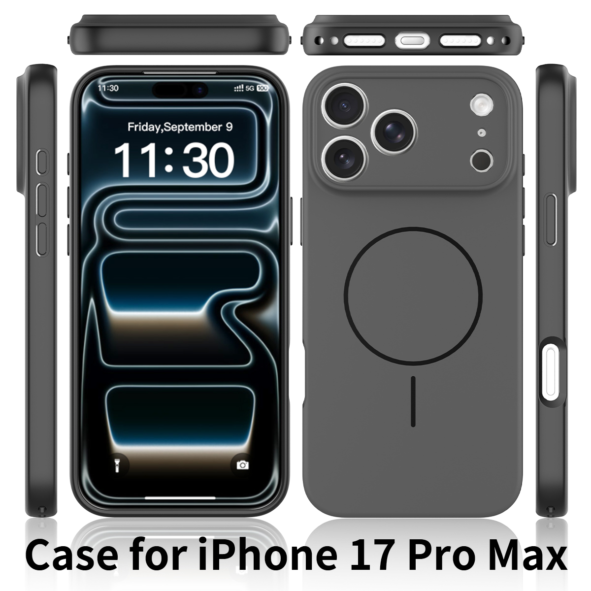 handyhllen 16 pro max Bold Case MagSafe - Linen Beige