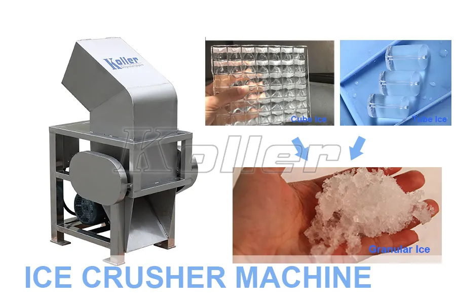 Ice Crawler Machine Ice Crusher Machine