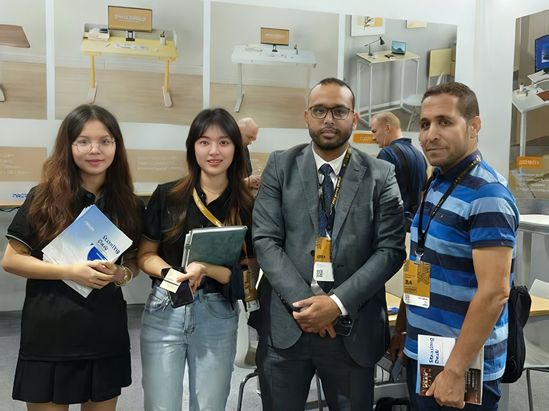 ZHEJIANG PRORIALS ADVANCED MATERIALS Participates in the 30th China International Furniture Fair: Showcasing Core Products Including Adjustable Desks & Gaming Desks, Demonstrating Brand Innovation Str